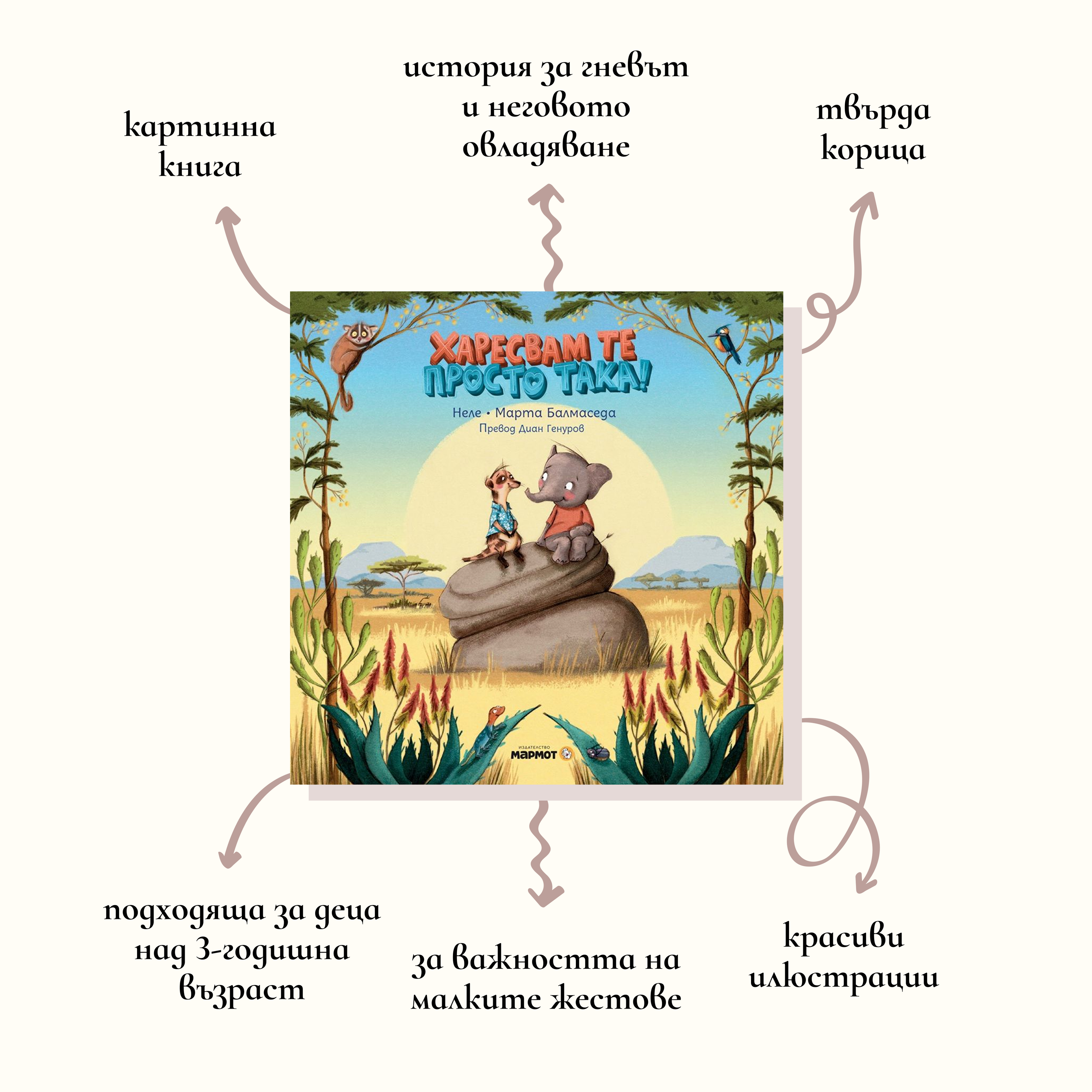 Харесвам те просто така!